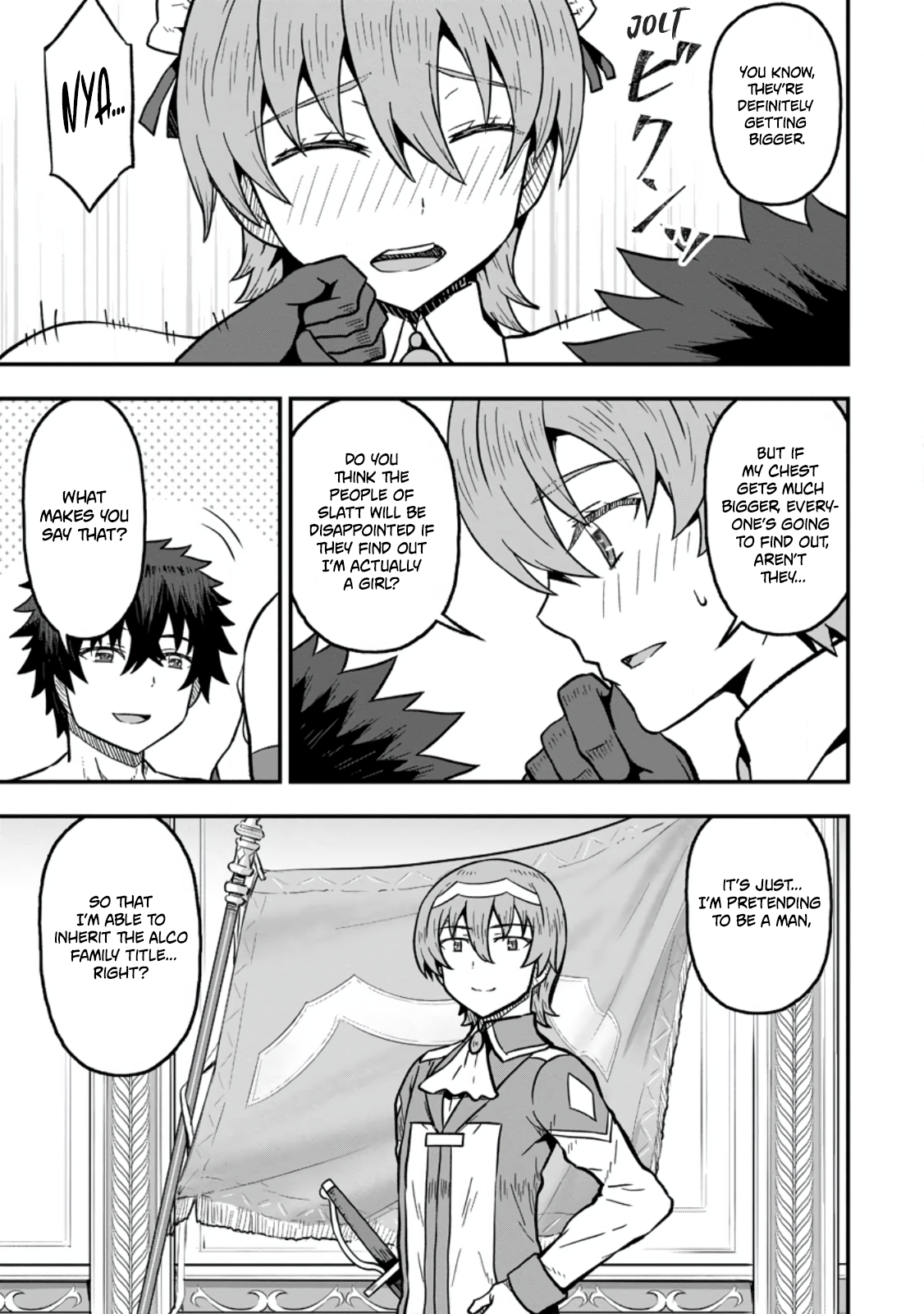 Halaman dari Isekai Saikyou no Yome desu ga, Yoru no Tatakai wa Ore no Hou ga Tsuyoi You desu - Chiryaku wo Ikashite Nariagaru Harem Senki Chapter 27