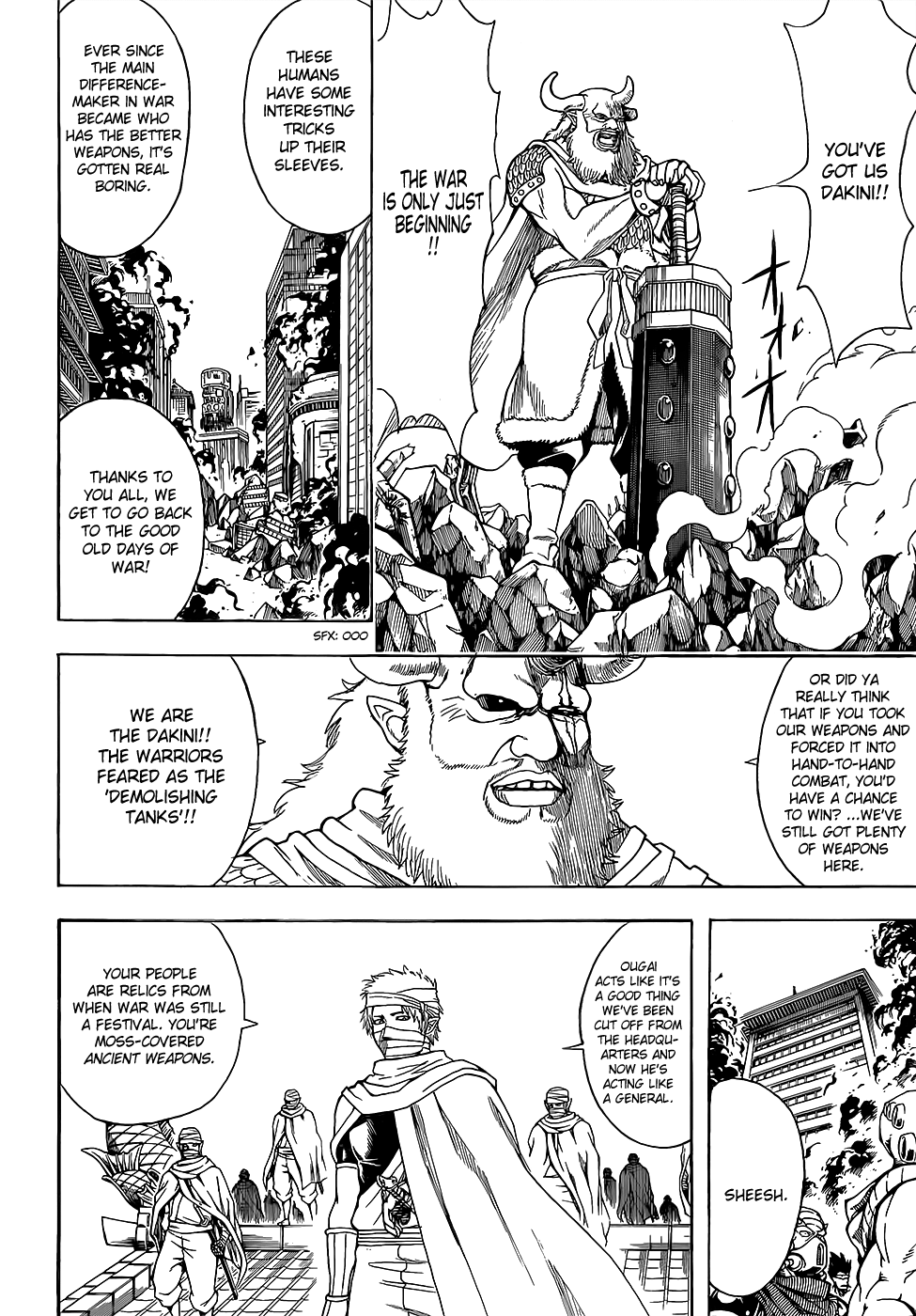 Halaman dari Gintama Chapter 611