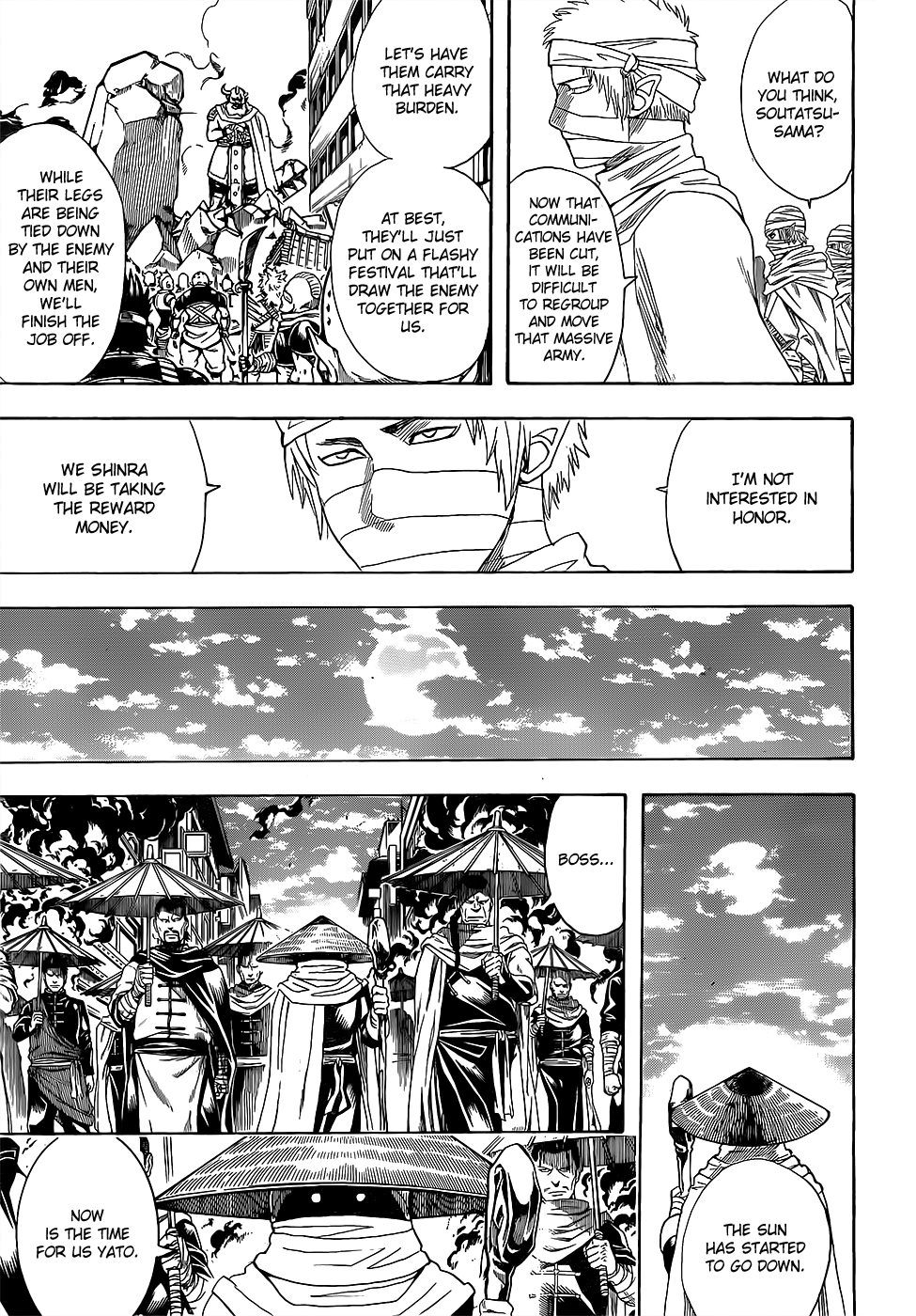 Halaman dari Gintama Chapter 611