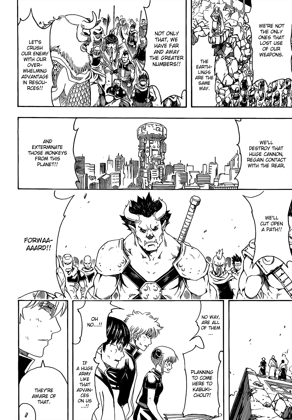 Halaman dari Gintama Chapter 611
