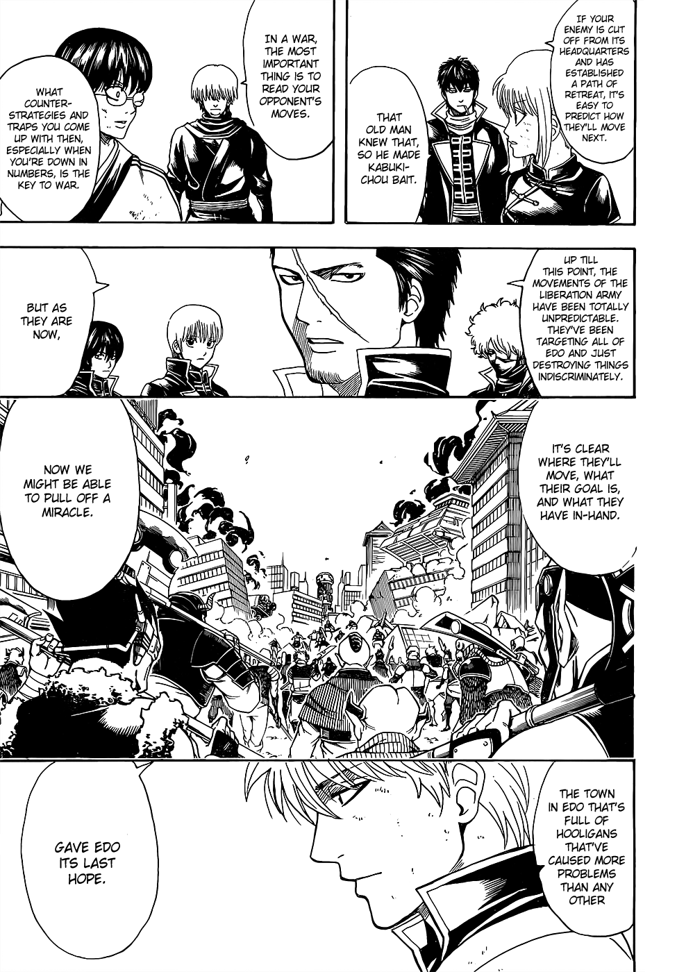 Halaman dari Gintama Chapter 611