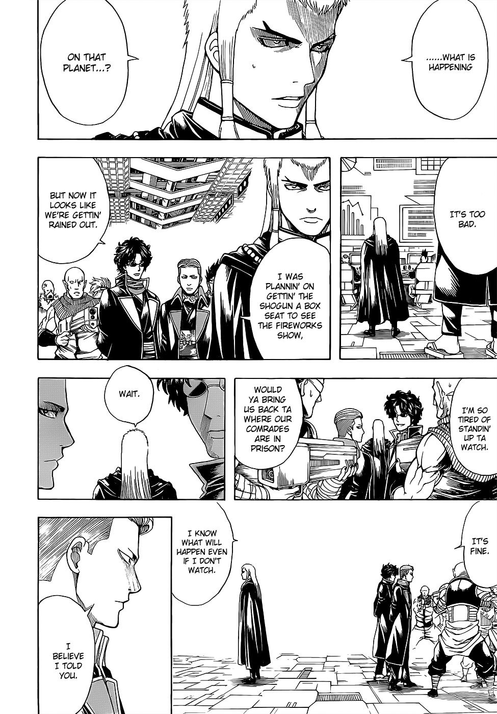 Halaman dari Gintama Chapter 611