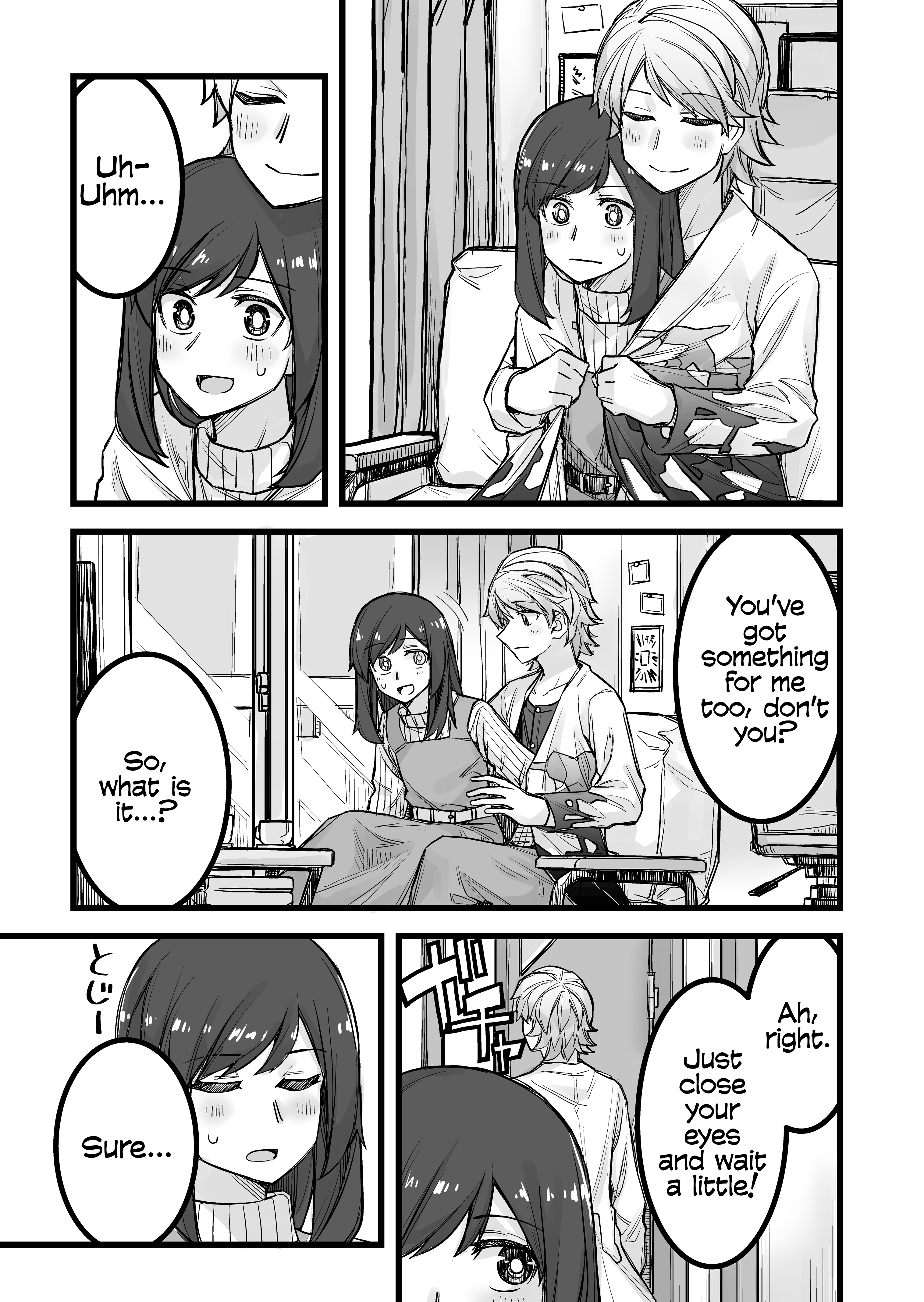Halaman dari Ikemen Joshi to Josou Danshi Chapter 32