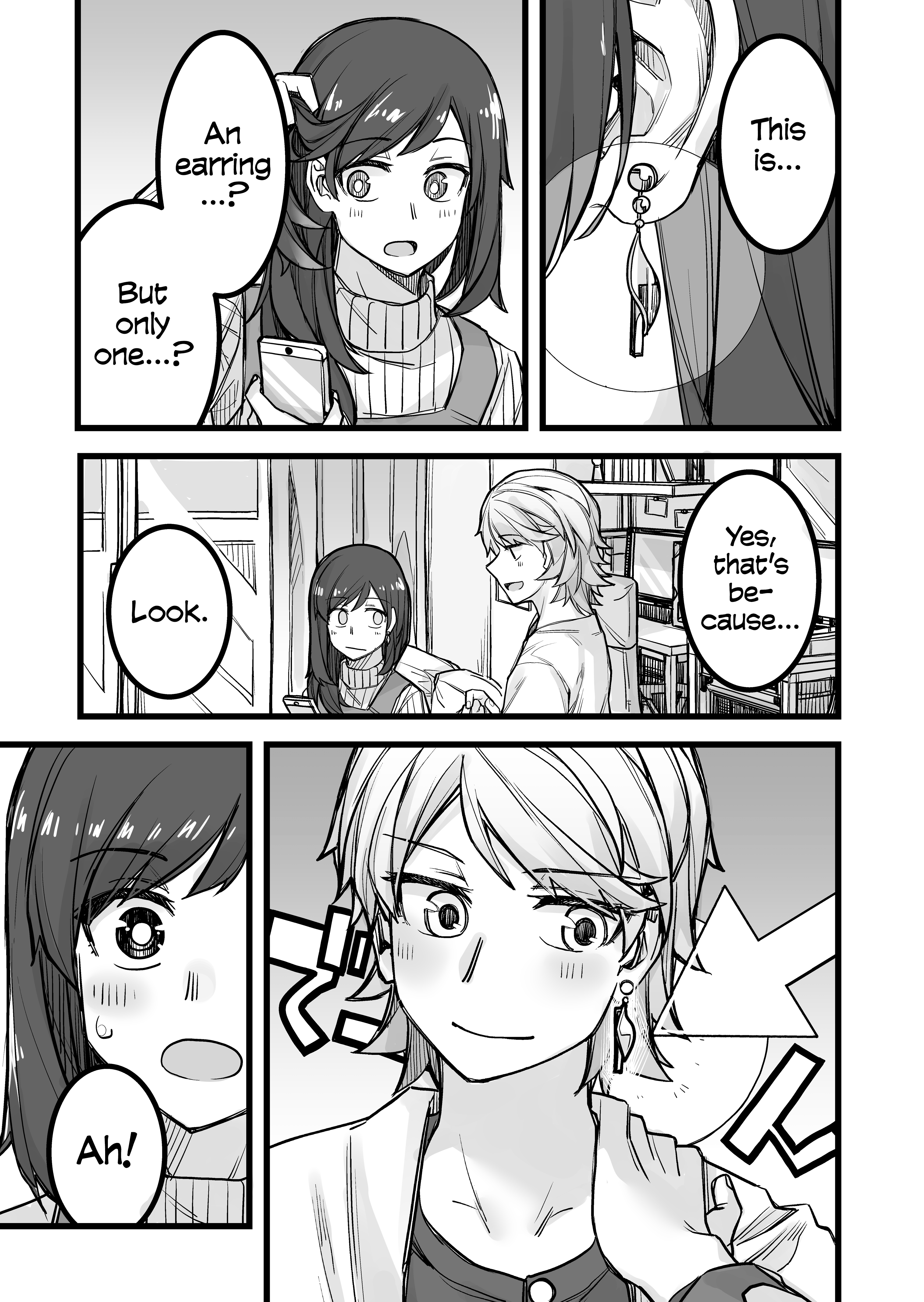 Halaman dari Ikemen Joshi to Josou Danshi Chapter 32
