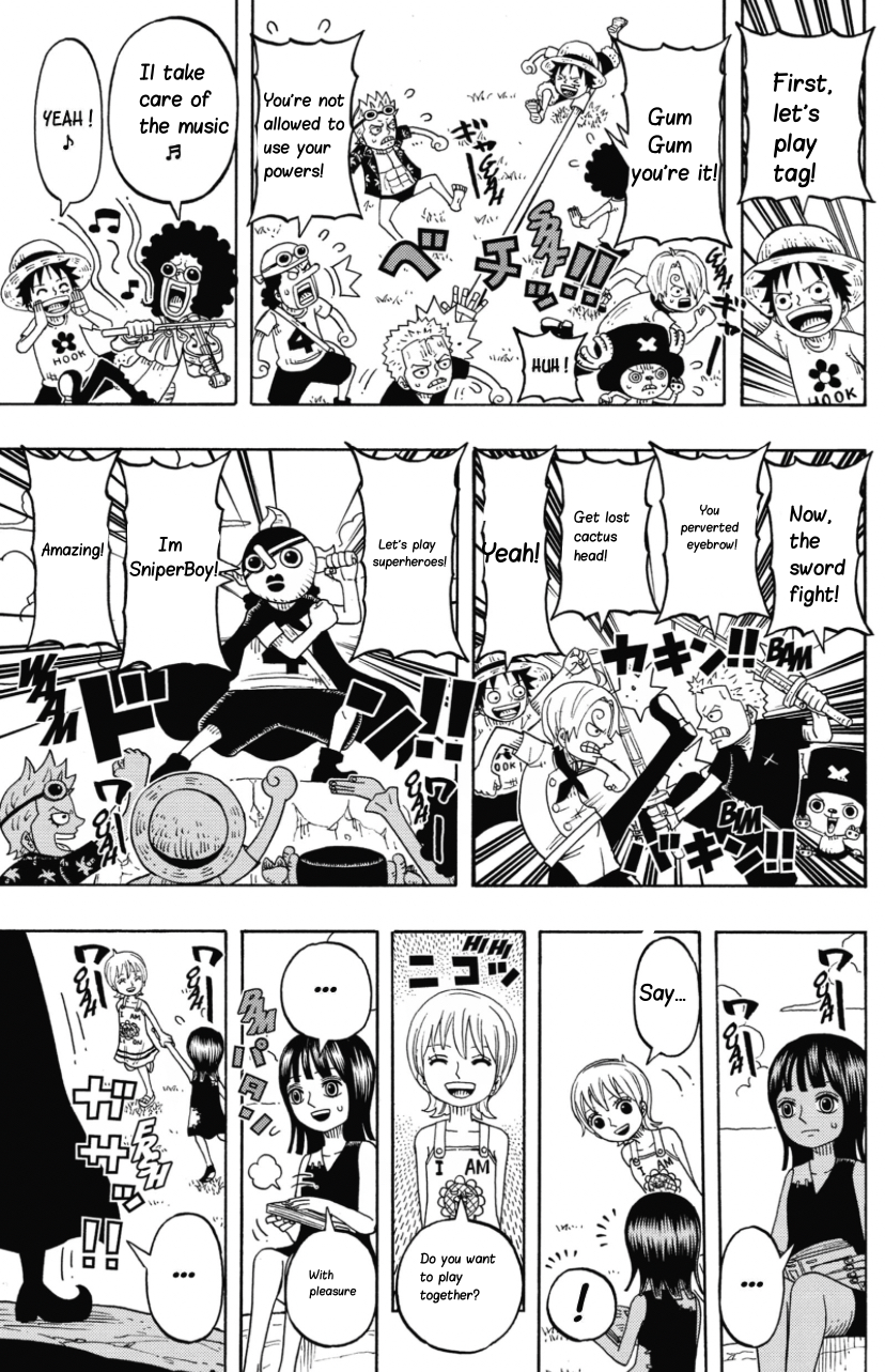 Halaman dari One Piece Party Chapter 32