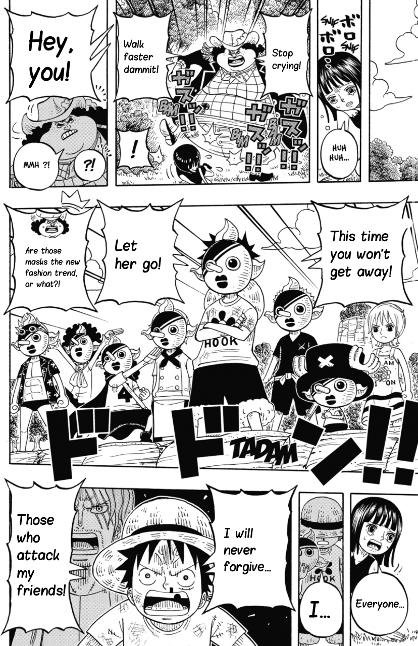 Halaman dari One Piece Party Chapter 32