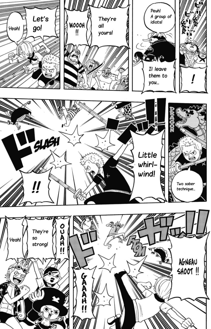 Halaman dari One Piece Party Chapter 32