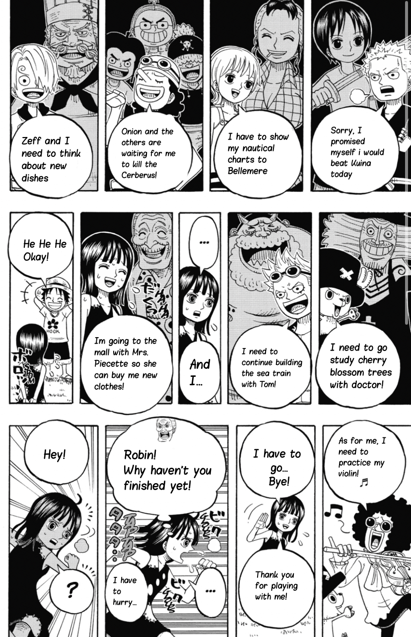 Halaman dari One Piece Party Chapter 32