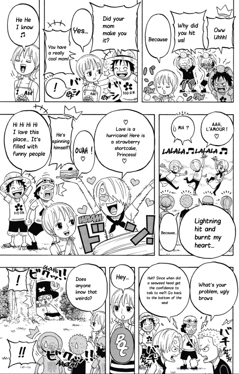 Halaman dari One Piece Party Chapter 32
