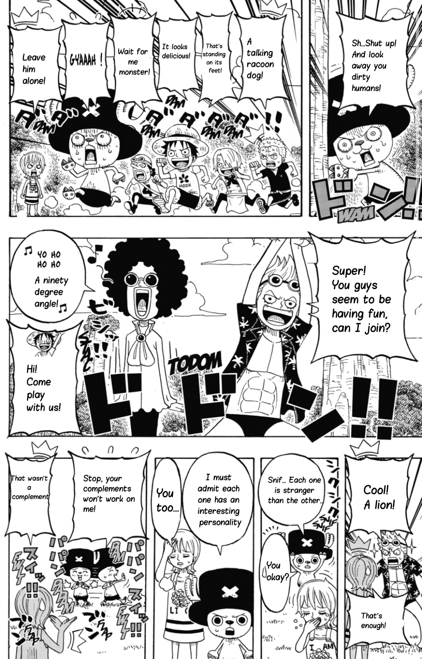 Halaman dari One Piece Party Chapter 32