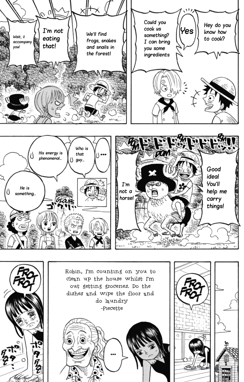 Halaman dari One Piece Party Chapter 32