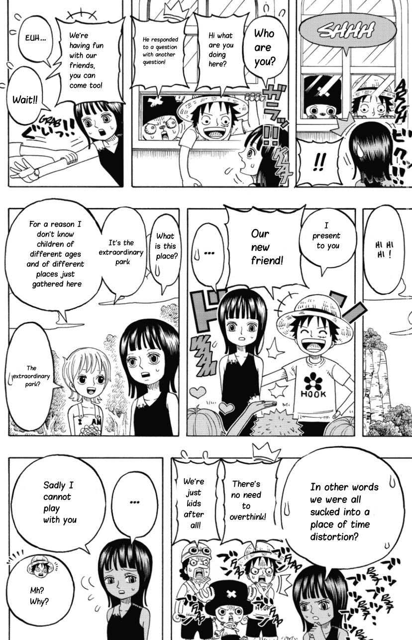 Halaman dari One Piece Party Chapter 32