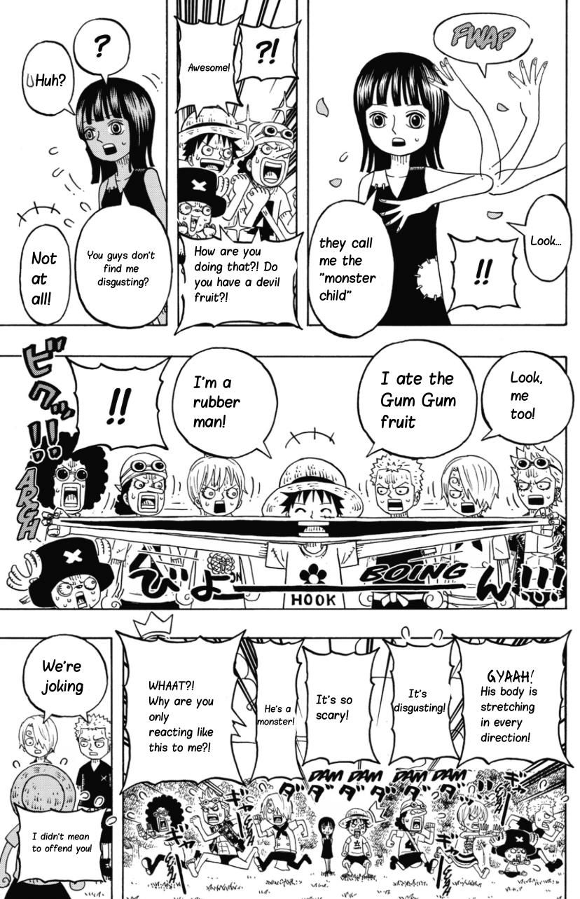 Halaman dari One Piece Party Chapter 32