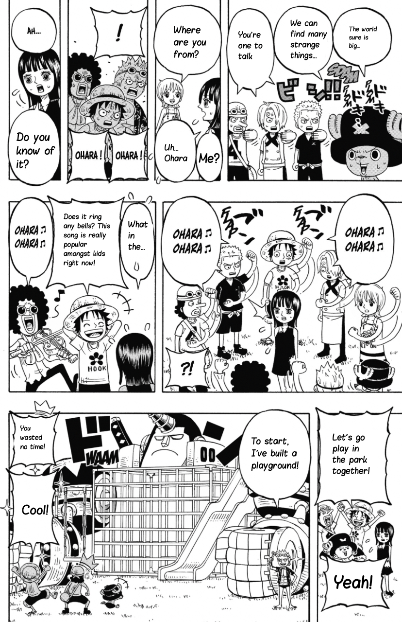 Halaman dari One Piece Party Chapter 32