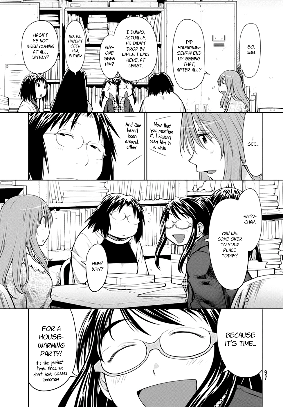 Halaman dari Genshiken Nidaime - The Society for the Study of Modern Visual Culture II Chapter 97