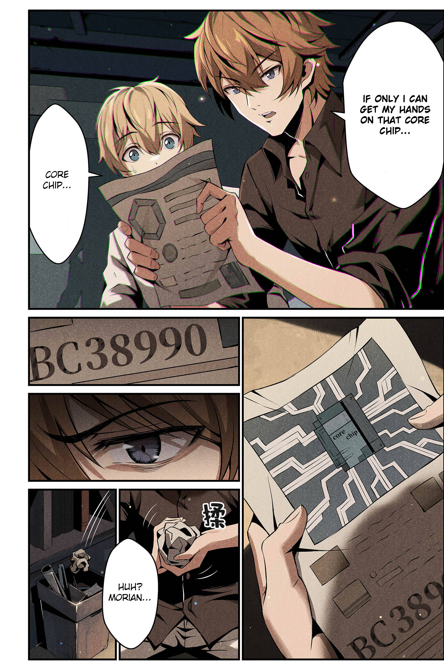 Halaman dari Punishing Gray Raven: Interlude Chapter 7