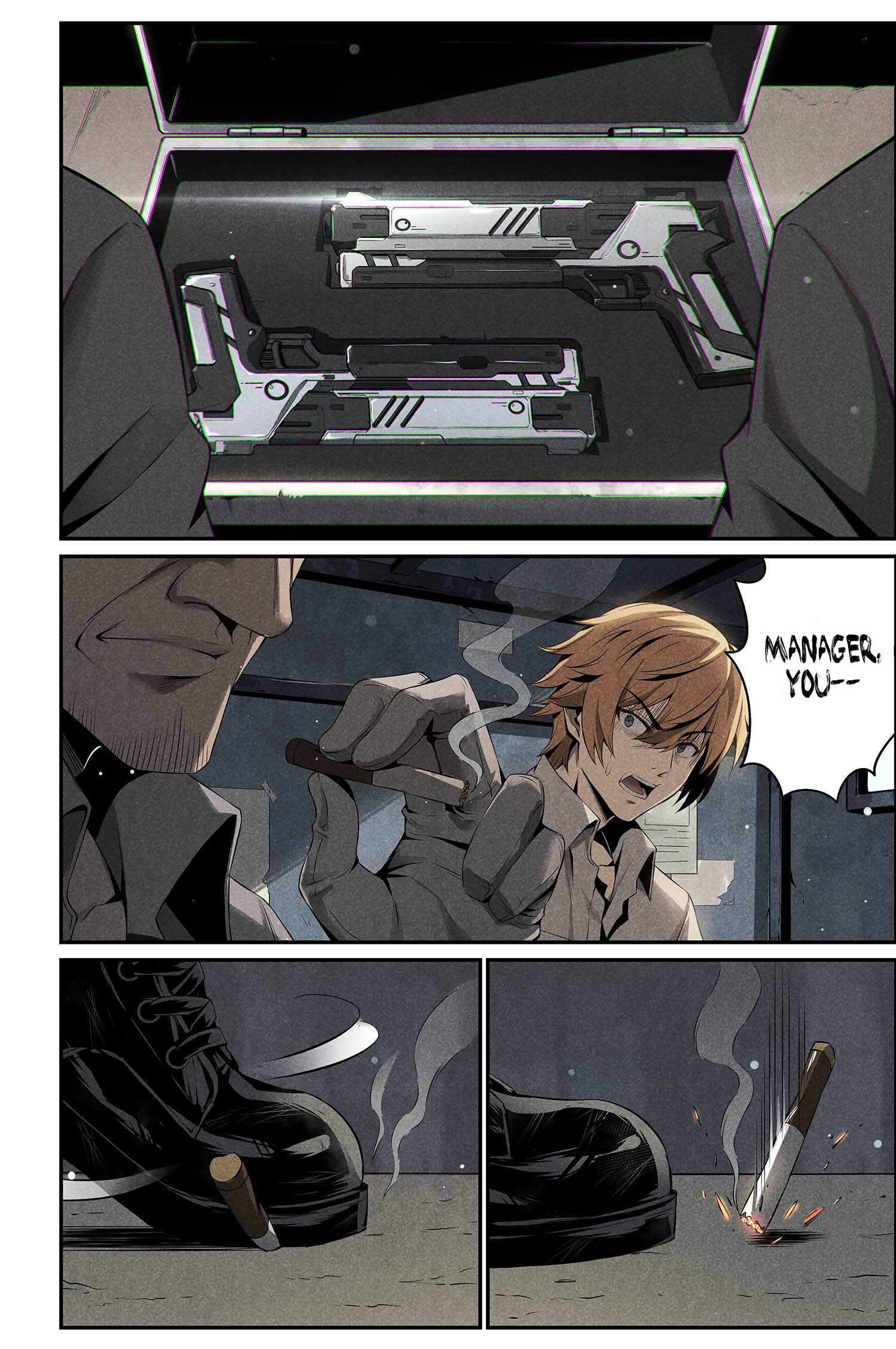 Halaman dari Punishing Gray Raven: Interlude Chapter 7