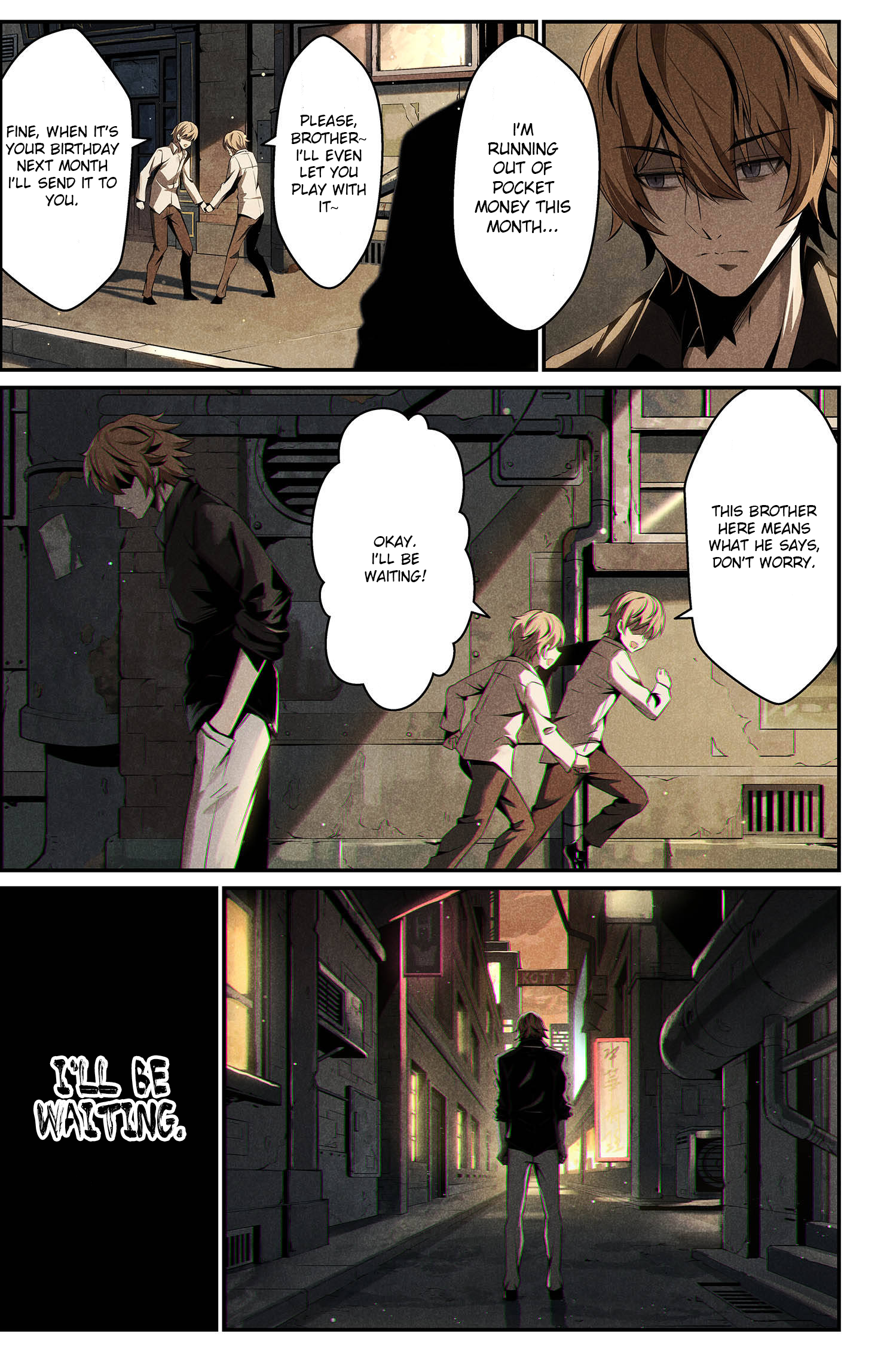 Halaman dari Punishing Gray Raven: Interlude Chapter 7