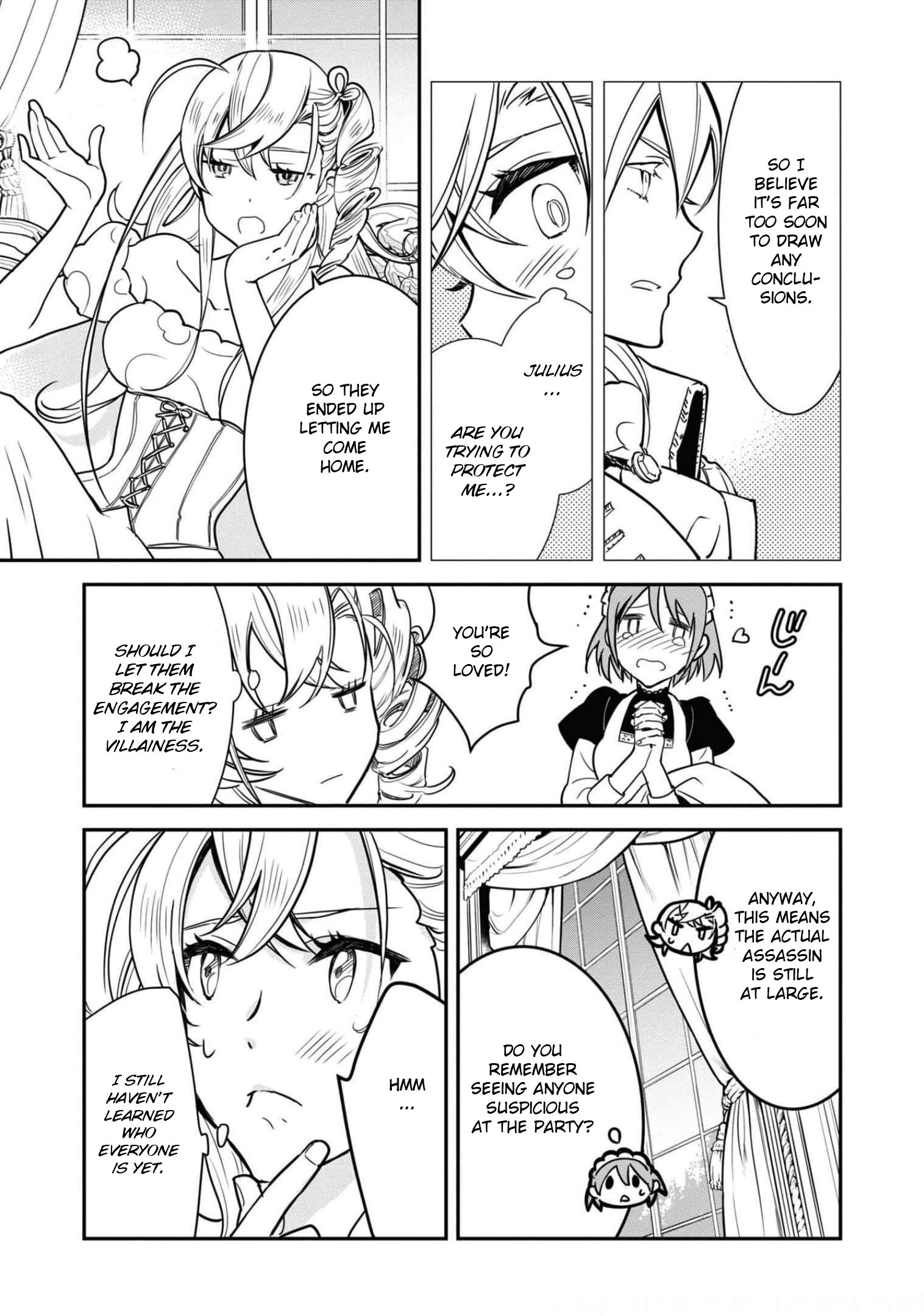 Halaman dari Though I May Be a Villainess, I'll Show You I Can Obtain Happiness! Chapter 1