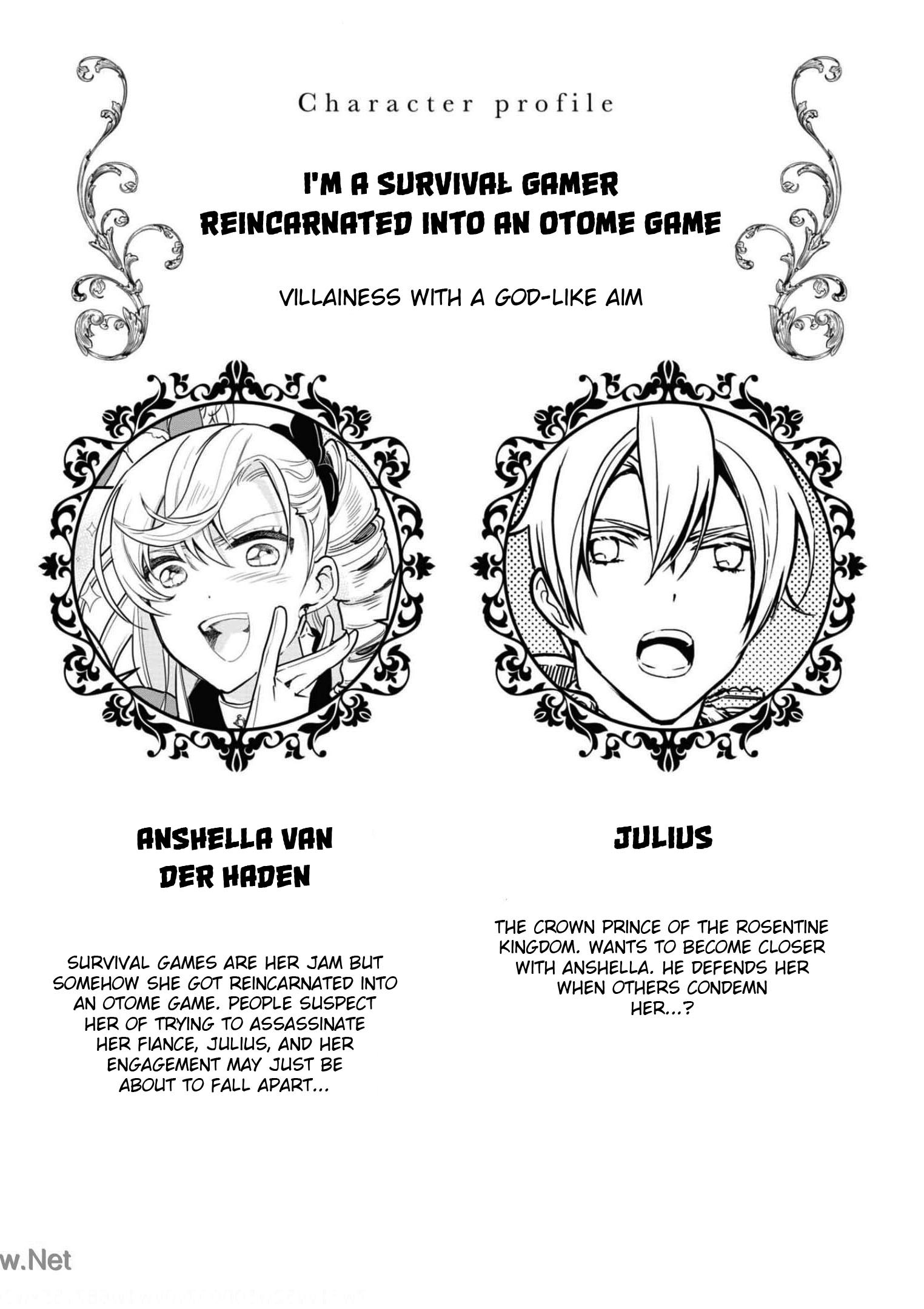 Halaman dari Though I May Be a Villainess, I'll Show You I Can Obtain Happiness! Chapter 1