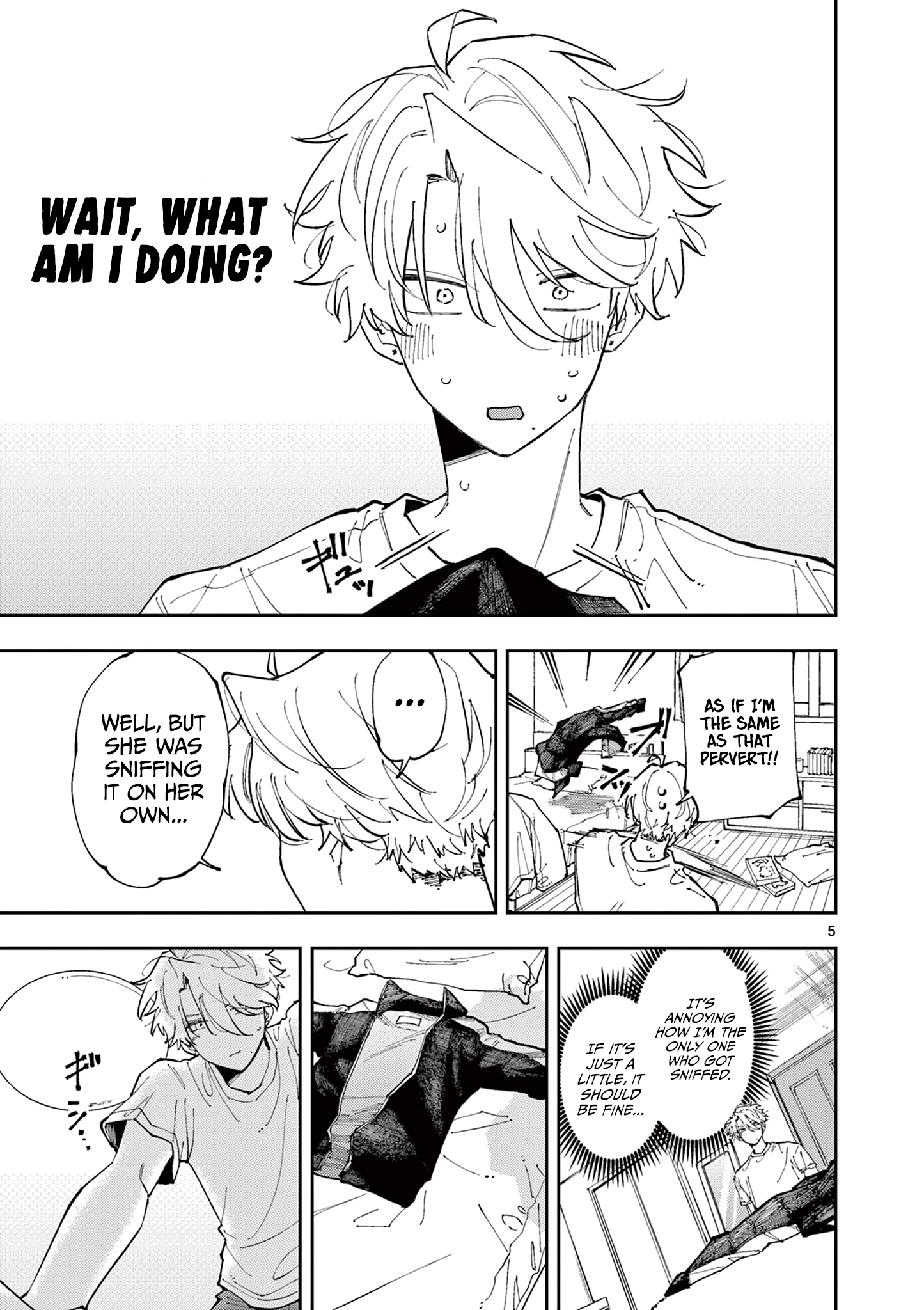 Halaman dari Tonari no Seki no Yatsu ga Souiu Me de Mitekuru Chapter 6