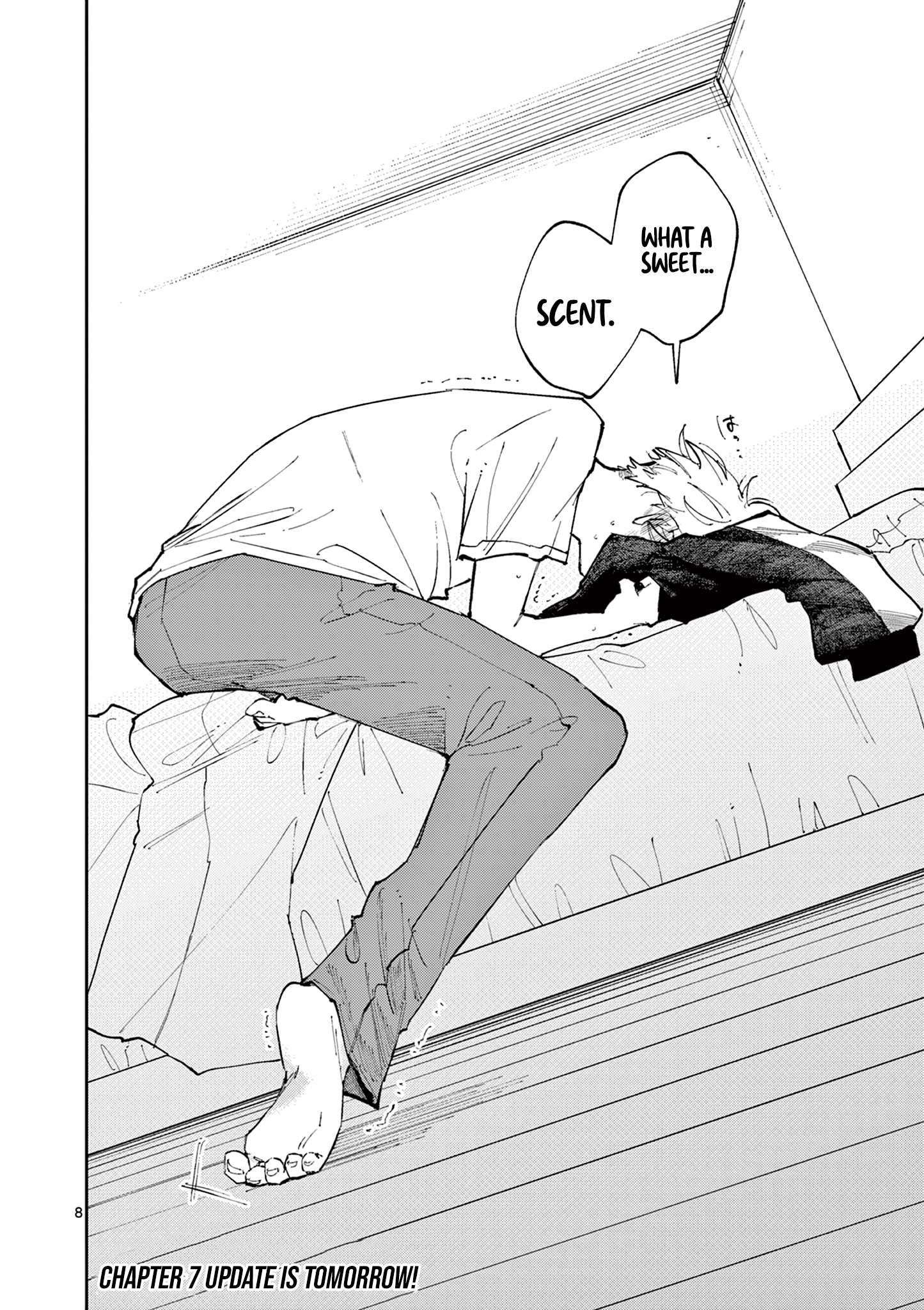 Halaman dari Tonari no Seki no Yatsu ga Souiu Me de Mitekuru Chapter 6