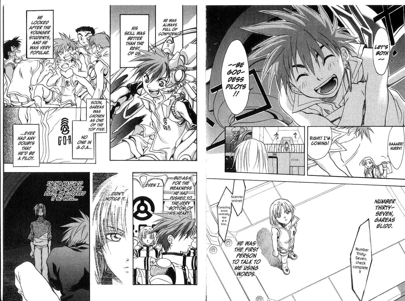 Halaman dari Megami Kouhosei Chapter 15
