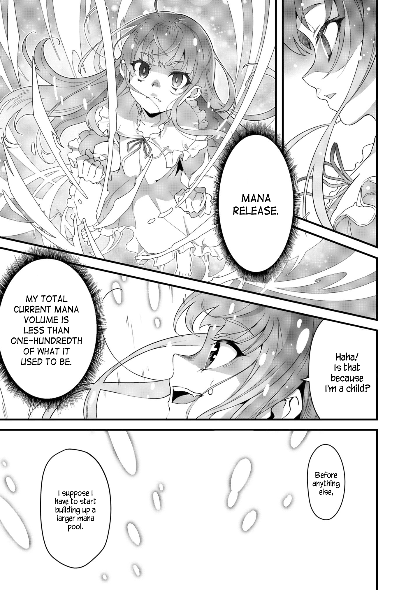 Halaman dari Reijou Alice no Eiyuutan: Kizoku no Shoujo ni Tensei shita Eiyuu wa Yagate Saikyou to nari Hitobito wo Sukuu tame Musou suru Chapter 1