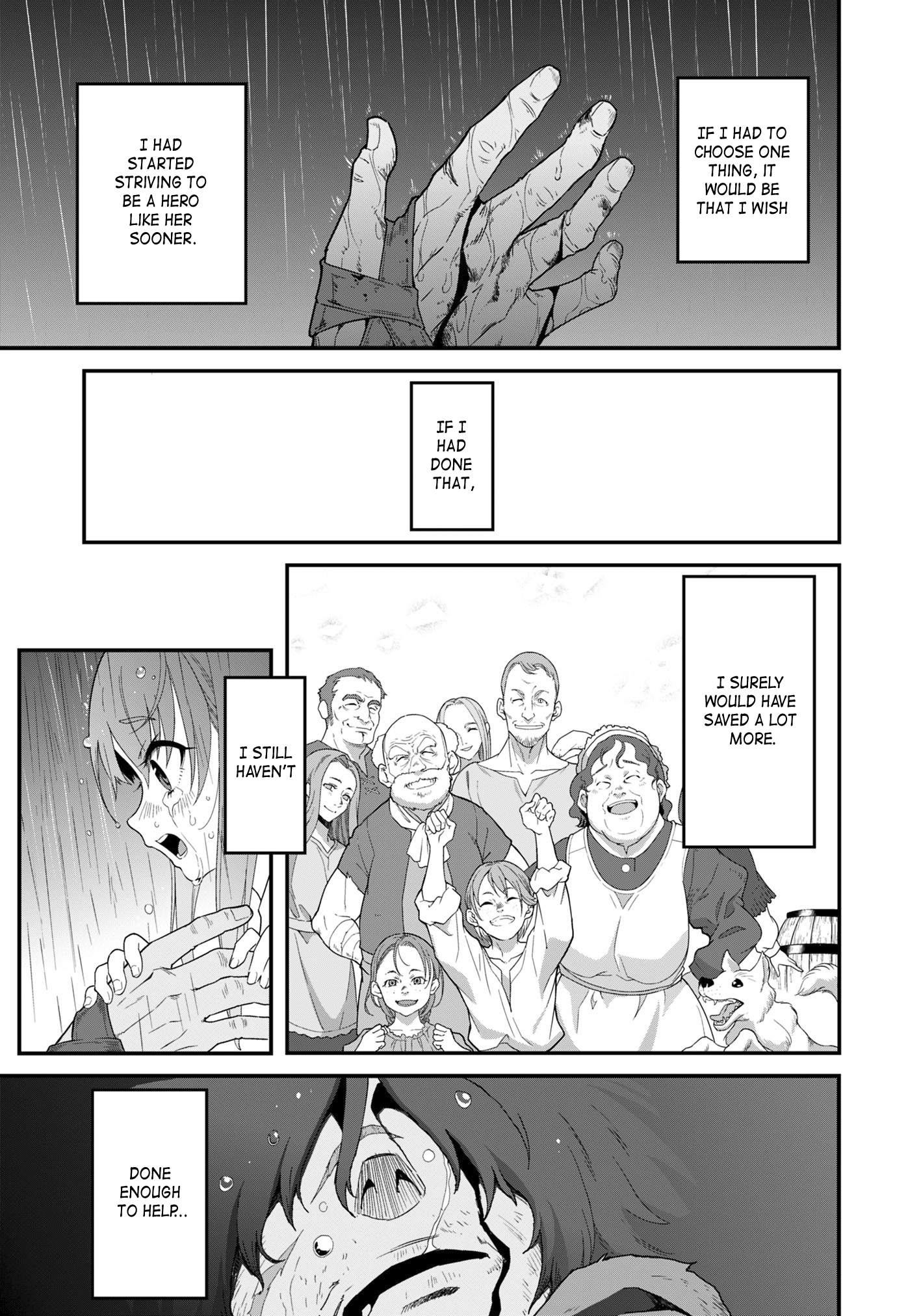 Halaman dari Reijou Alice no Eiyuutan: Kizoku no Shoujo ni Tensei shita Eiyuu wa Yagate Saikyou to nari Hitobito wo Sukuu tame Musou suru Chapter 1