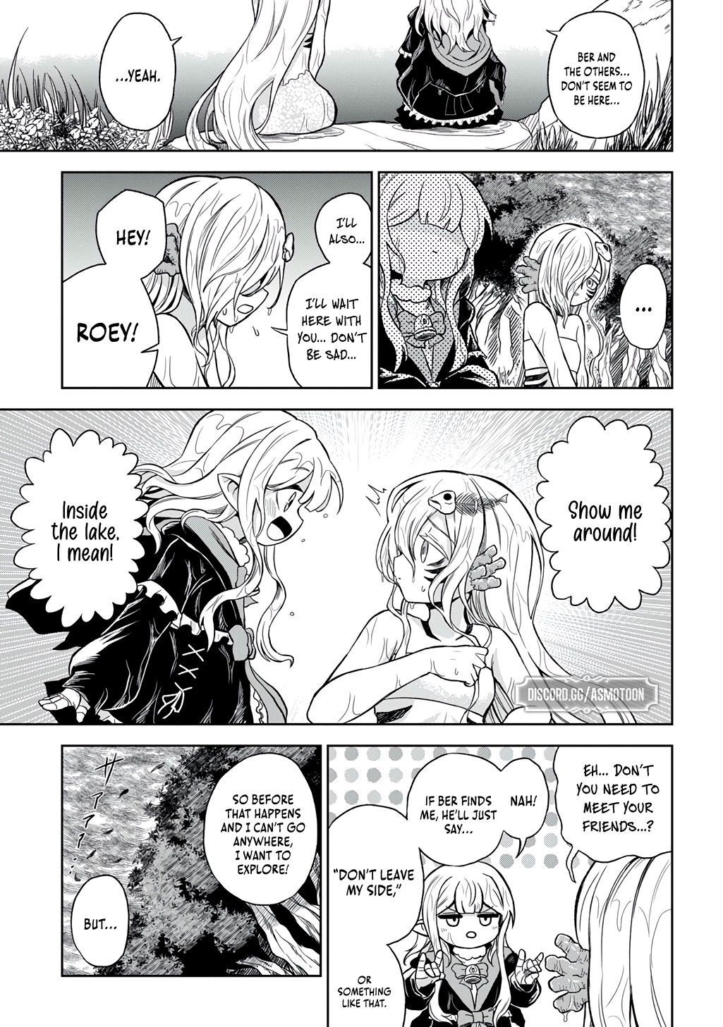 Halaman dari Mamono no Mori no Shojo Nova Chapter 4