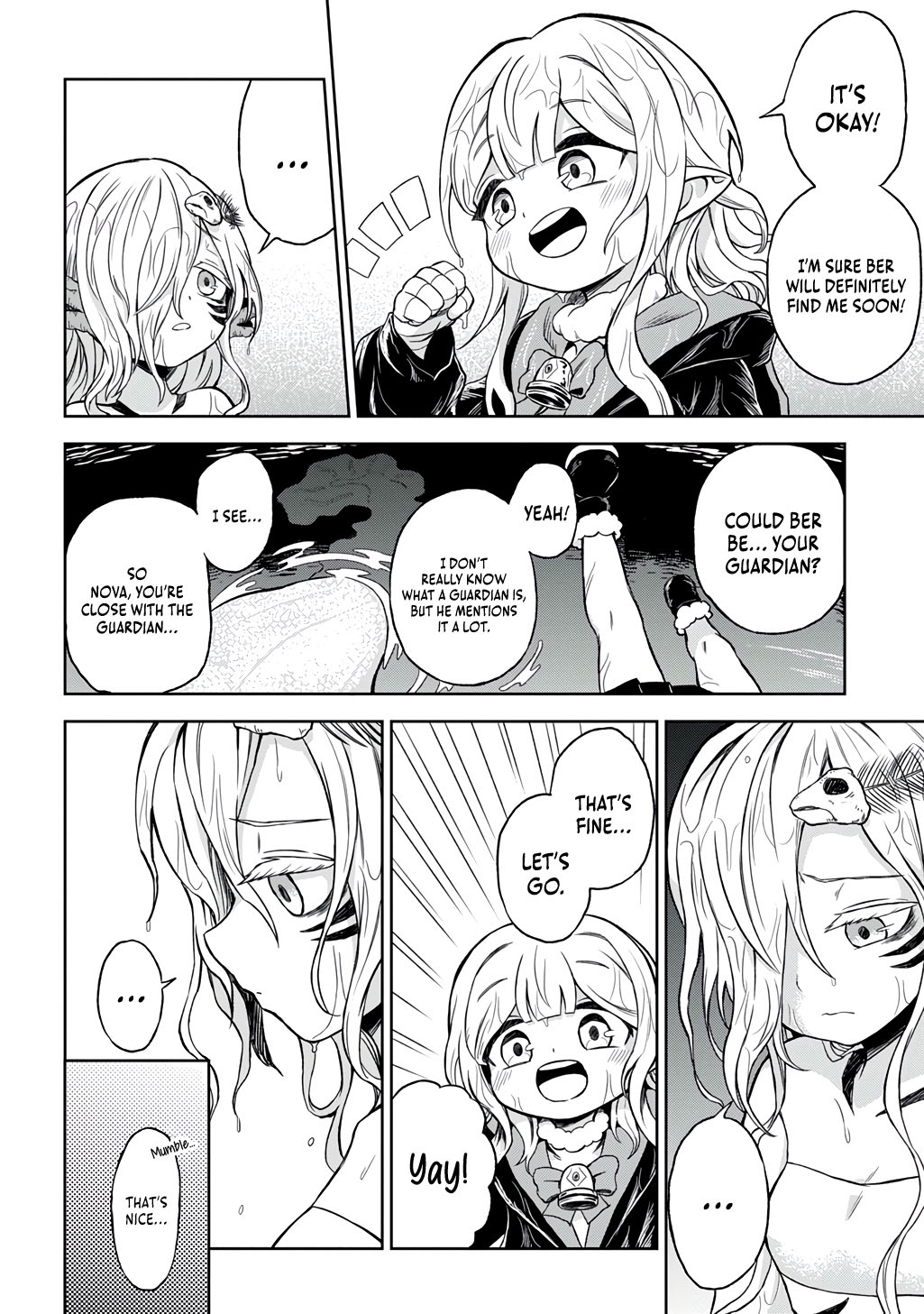 Halaman dari Mamono no Mori no Shojo Nova Chapter 4