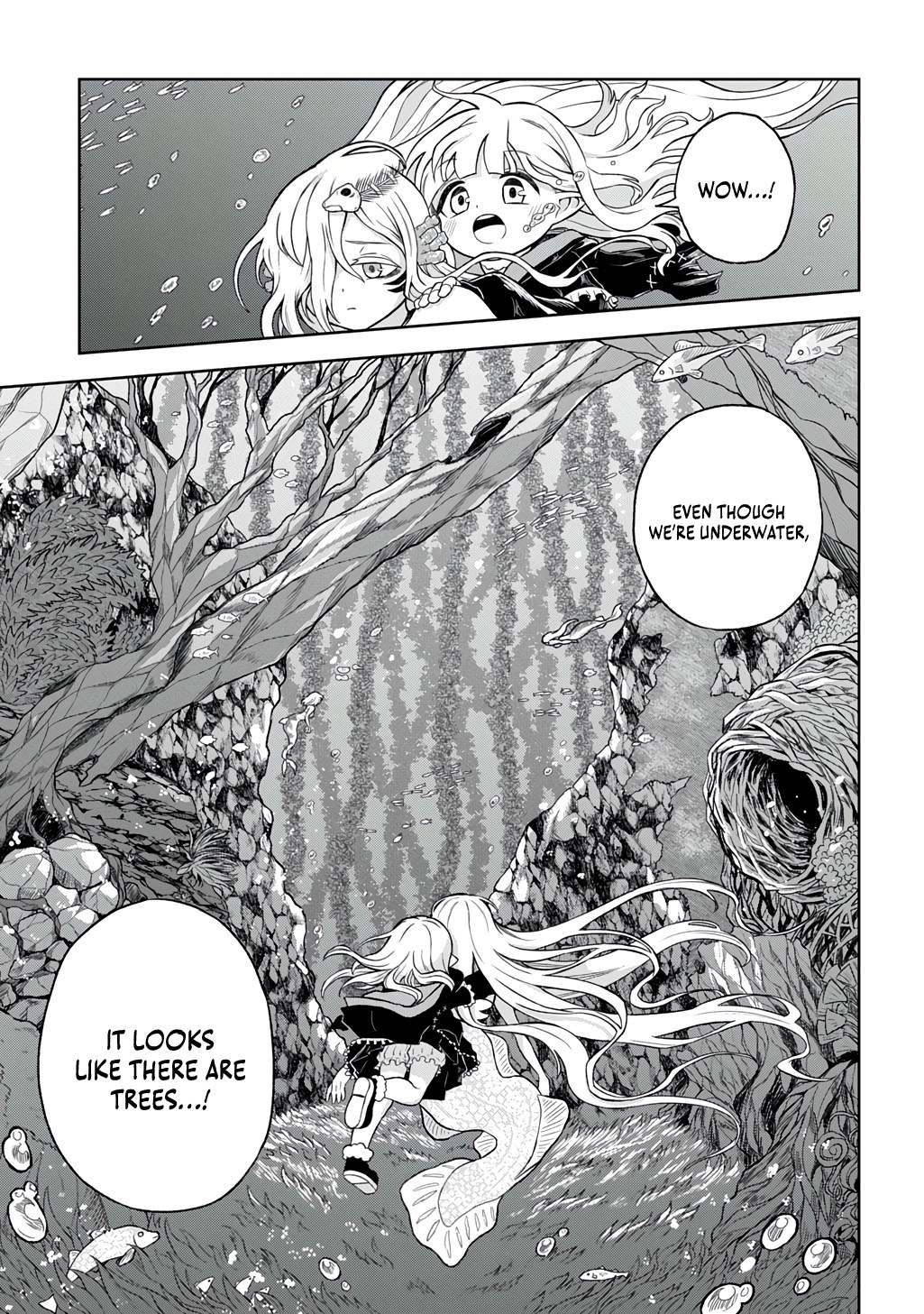 Halaman dari Mamono no Mori no Shojo Nova Chapter 4