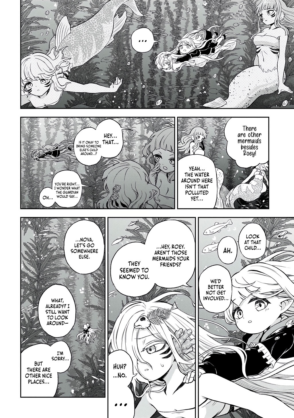 Halaman dari Mamono no Mori no Shojo Nova Chapter 4