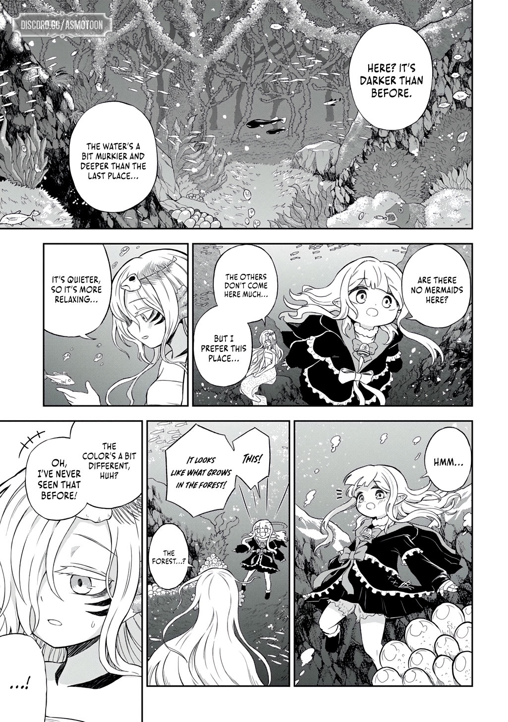 Halaman dari Mamono no Mori no Shojo Nova Chapter 4