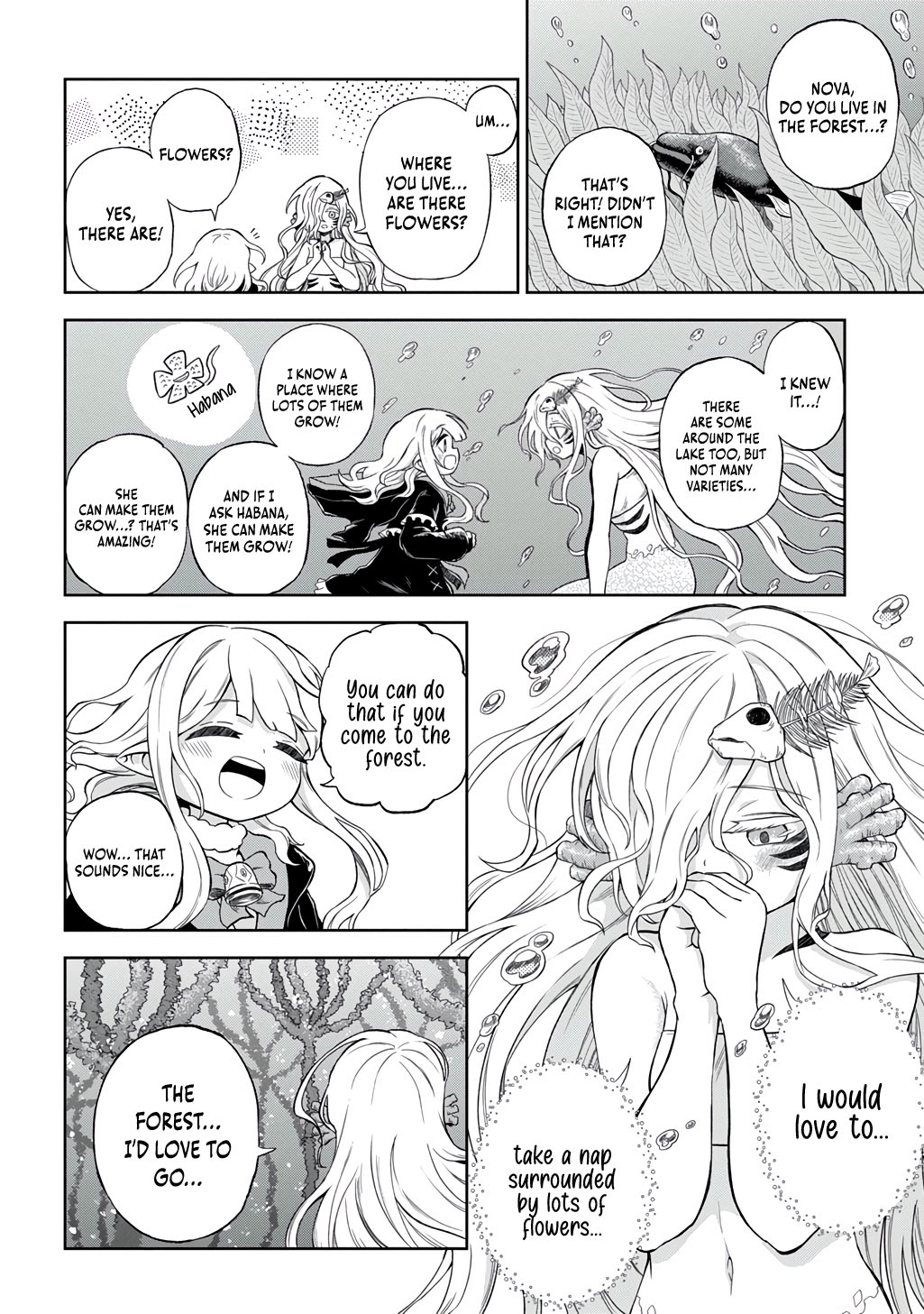 Halaman dari Mamono no Mori no Shojo Nova Chapter 4