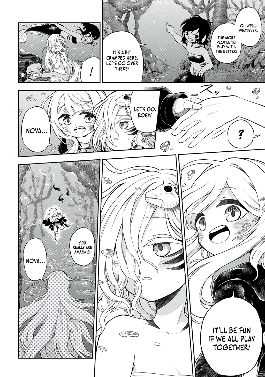 Halaman dari Mamono no Mori no Shojo Nova Chapter 4