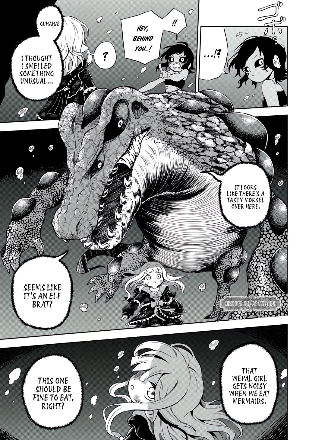 Halaman dari Mamono no Mori no Shojo Nova Chapter 4