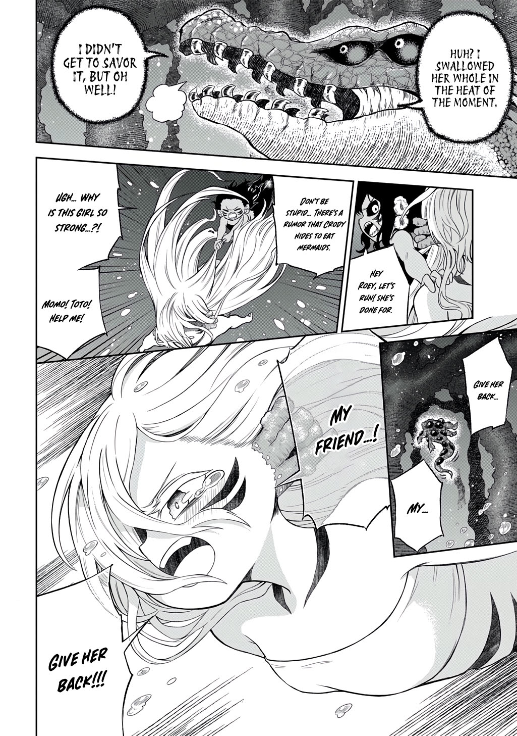 Halaman dari Mamono no Mori no Shojo Nova Chapter 4