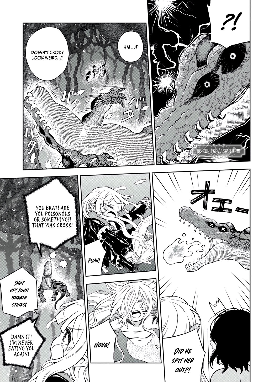 Halaman dari Mamono no Mori no Shojo Nova Chapter 4