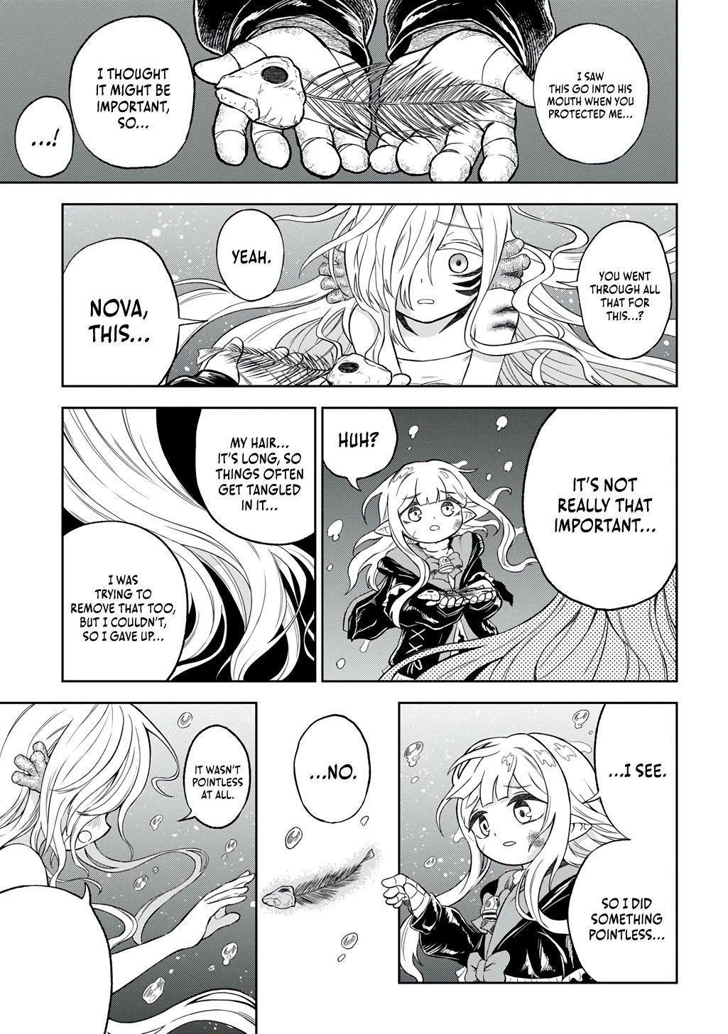 Halaman dari Mamono no Mori no Shojo Nova Chapter 4