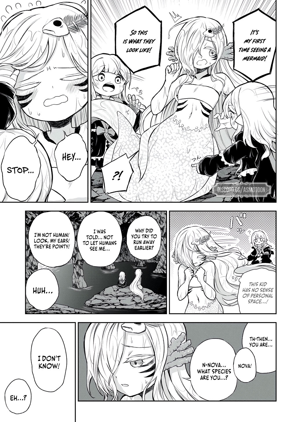 Halaman dari Mamono no Mori no Shojo Nova Chapter 4