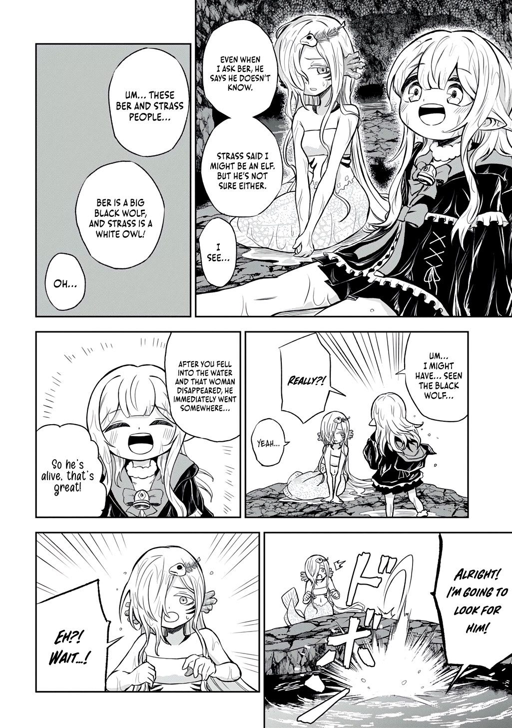 Halaman dari Mamono no Mori no Shojo Nova Chapter 4