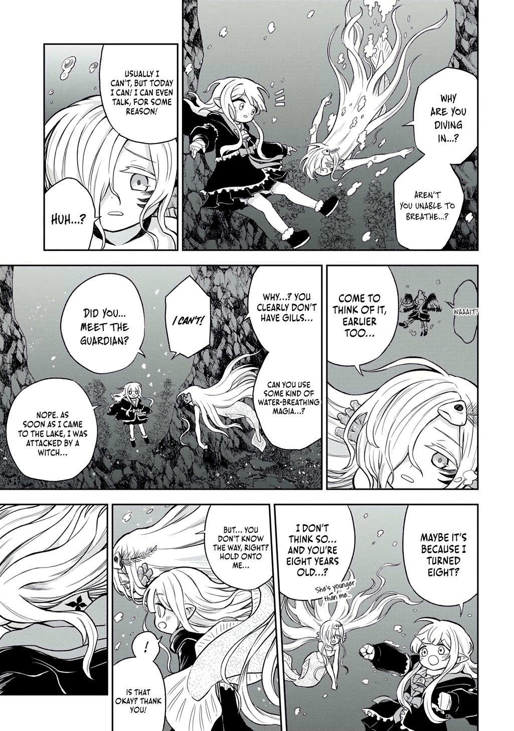 Halaman dari Mamono no Mori no Shojo Nova Chapter 4