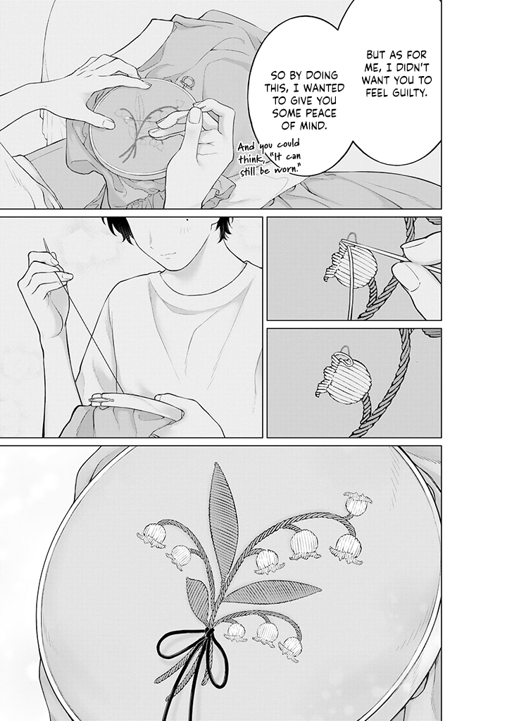 Halaman dari Kaisha to Shiseikatsu: On to Off Chapter 10.1