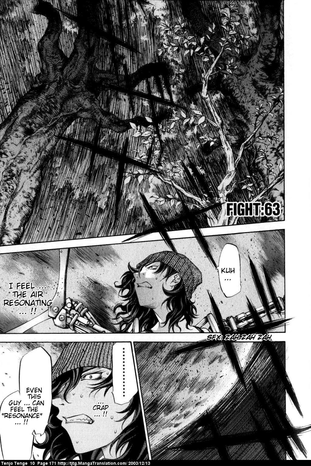 Halaman dari Tenjou Tenge Chapter 63