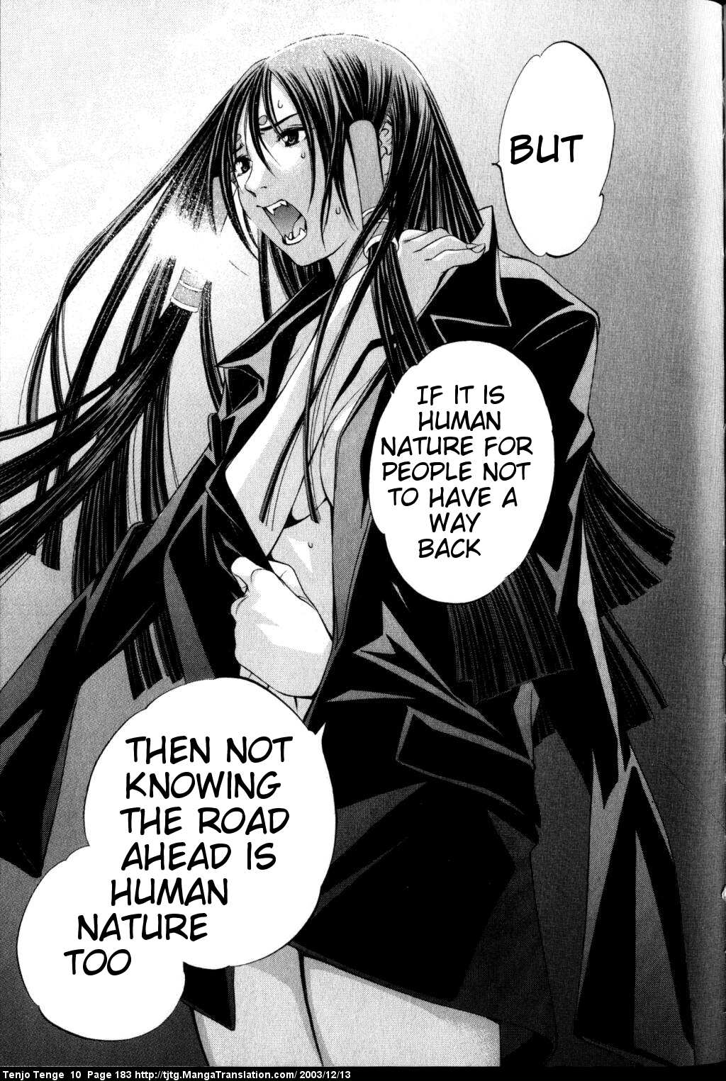 Halaman dari Tenjou Tenge Chapter 63