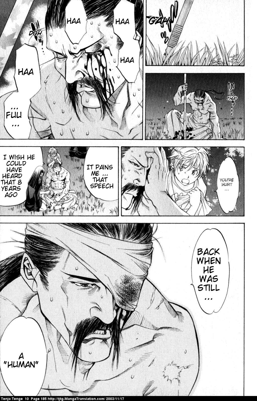 Halaman dari Tenjou Tenge Chapter 63
