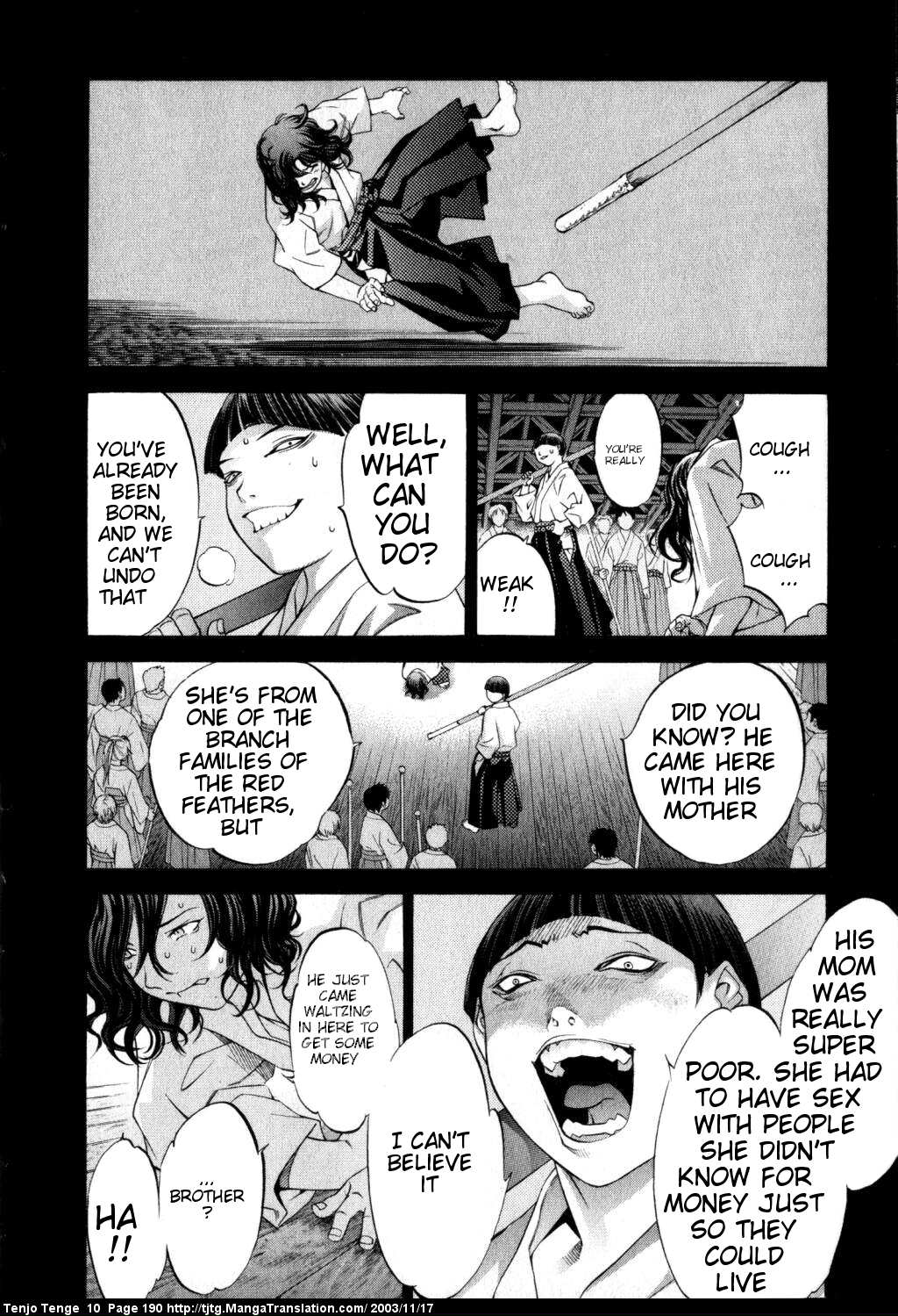 Halaman dari Tenjou Tenge Chapter 63