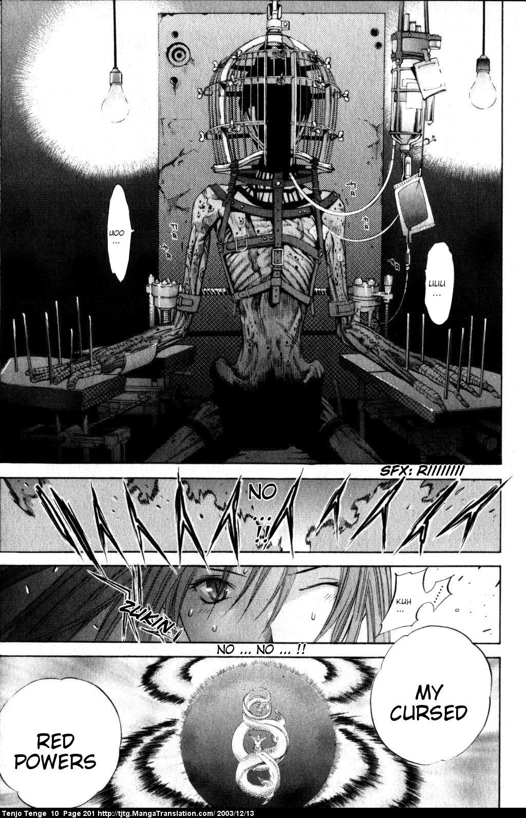 Halaman dari Tenjou Tenge Chapter 63