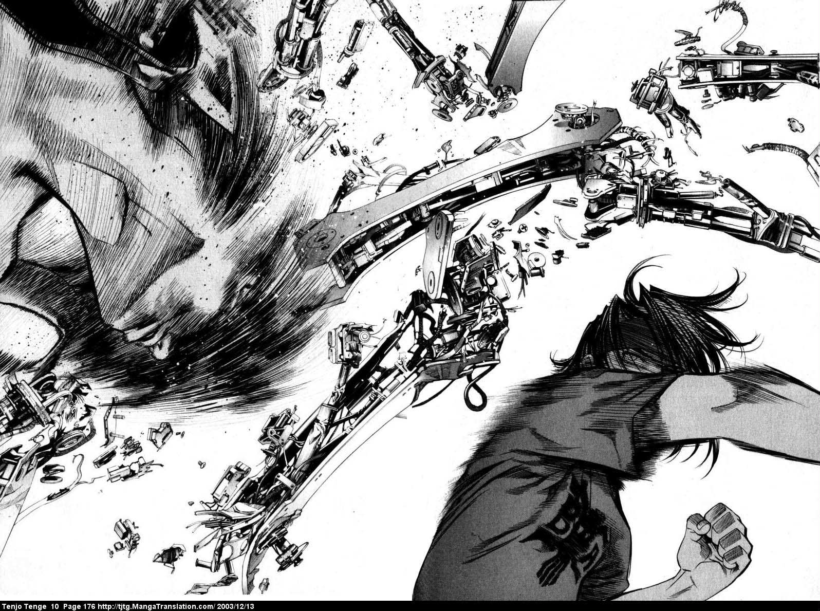 Halaman dari Tenjou Tenge Chapter 63